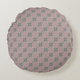 Pearl Pattern Round Cushion