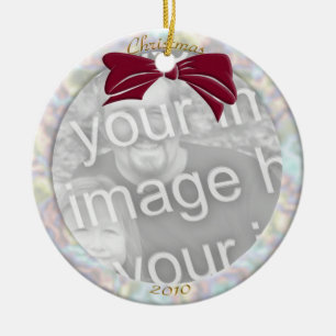 Pearl Personalise Photo Ornament