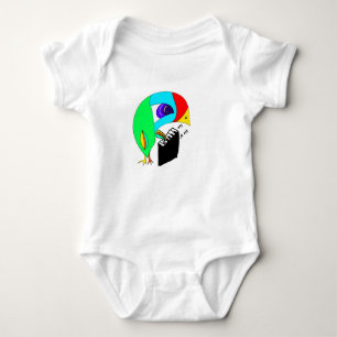 Pearl Plays The Piano 🎹 Baby Bodysuit