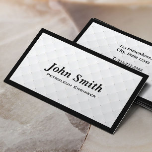 Pearl Quilt Petroleum Engineer Business Card
