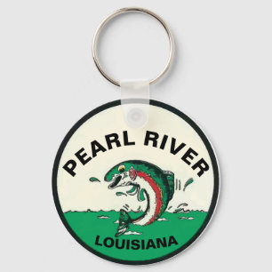 Pearl River, LA Vintage Keychain