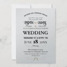 Pearl Shimmer Heritage Font Wedding