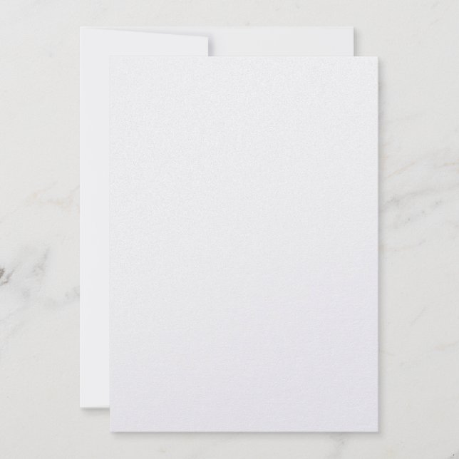 Pearl Shimmer Invitation (Front)