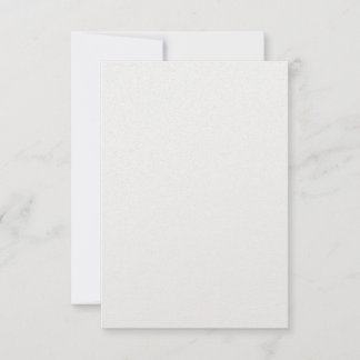 Pearl Shimmer Paper Flat Wedding Thank You Card