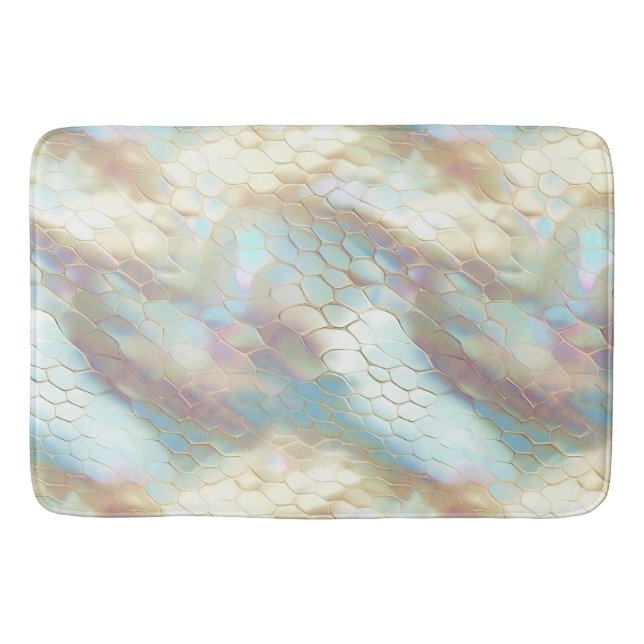 Pearl Snake  Bath Mat (Front)