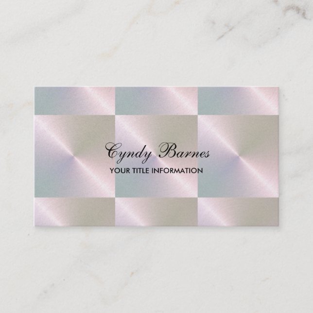 Pearl Tiles Business Card (Front)