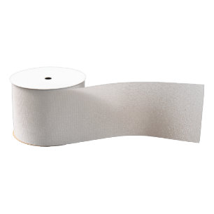 Pearl White Christmas Grosgrain Ribbon