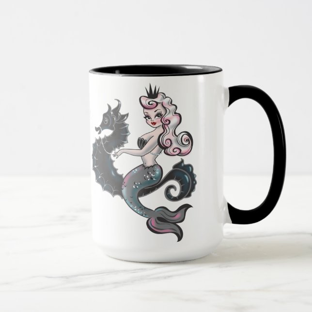 Pearla Mermaid Mug by Fluff (Right)