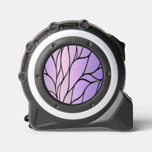 Pearlescent Purple Creative Leave Pattern  1