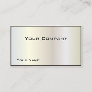 Pearlized Gradient Corporate Business Card