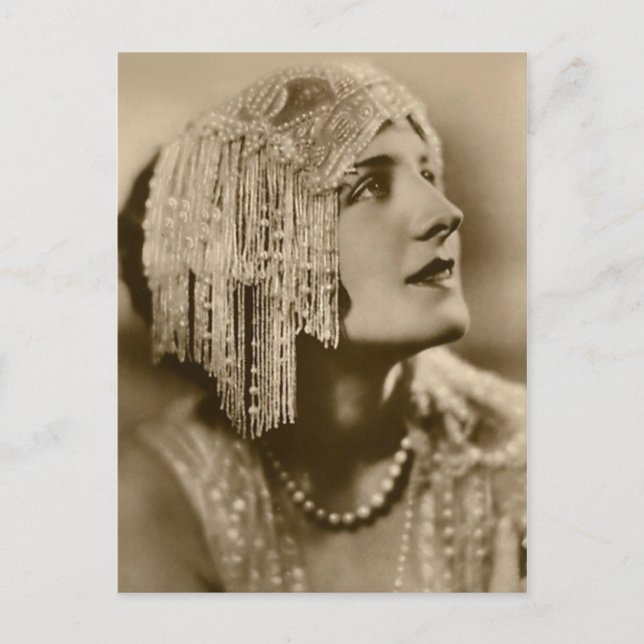 Pearls and Fashion Postcard (Front)