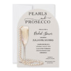 Pearls and Prosecco Bridal Shower Brunch & Bubbly