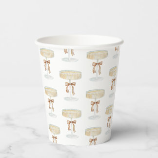 Pearls and Prosecco bridal shower love Paper Cups
