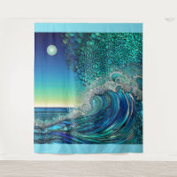 Pearls Beneath the Tide – Surreal Seascape