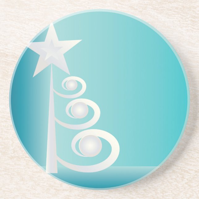 Pearls for Christmas Coaster (Front)