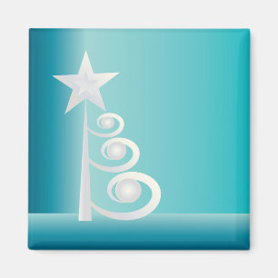 Pearls for Christmas Magnet