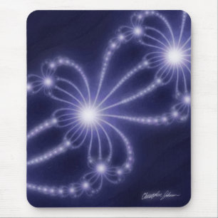 Pearls from the Deep 1 - Fractal Art Mouse Pad