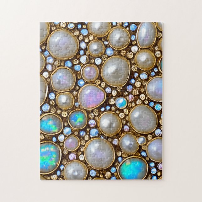 Pearls, Opals and Gems Jigsaw Puzzle (Vertical)