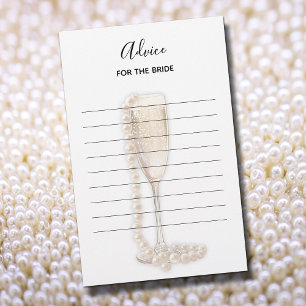 Pearls & Prosecco Bridal Shower Advice for Bride