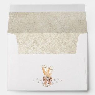 Pearls & Prosecco Bridal Shower Envelope