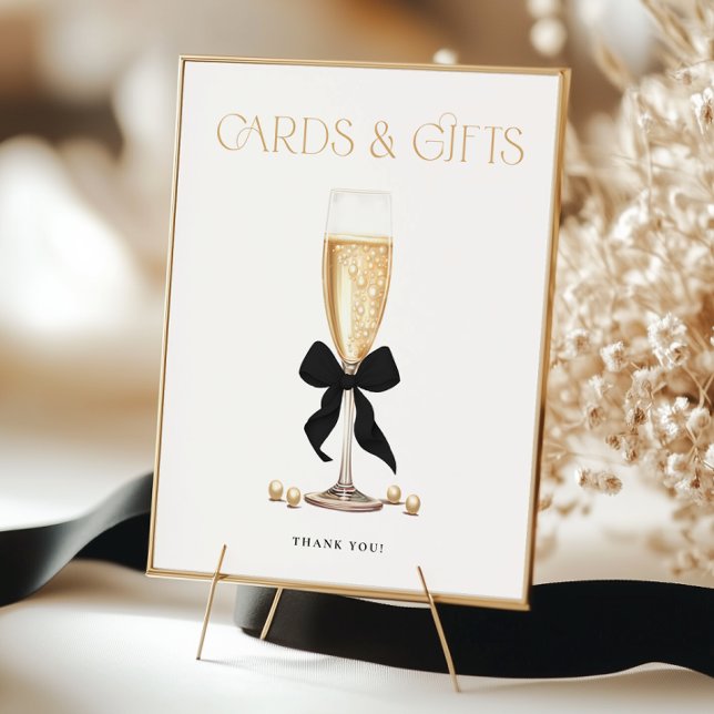 Pearls & Prosecco Bridal Shower Favours Sign (Creator Uploaded)