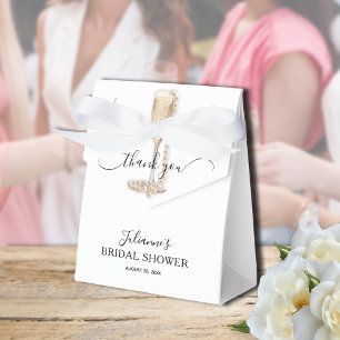 Pearls & Prosecco Bridal Shower Thank You Favour Box