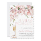 Pearls & Prosecco Modern Pink Floral Bridal Shower