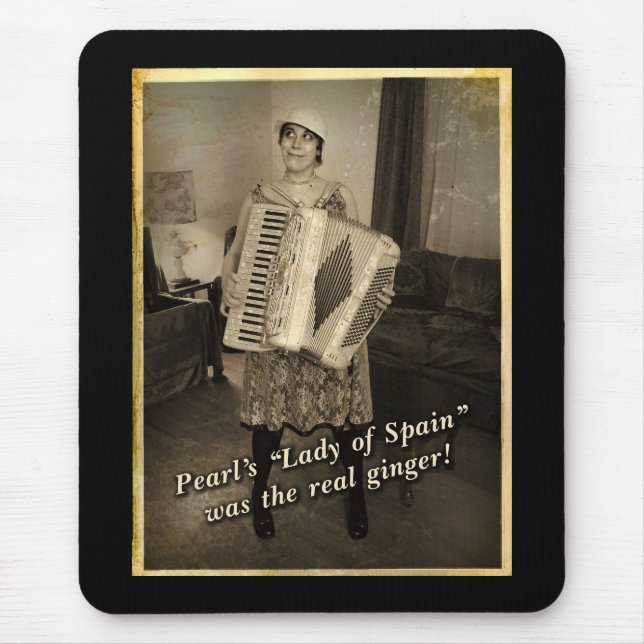 Pearl's the Real Ginger Mouse Pad (Front)