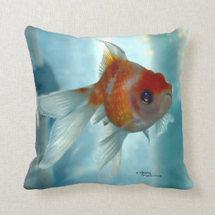 Pearlscale Oranda Goldfish Pillow