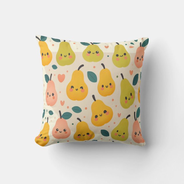 "Pearly Giggles" Cushion (Front)
