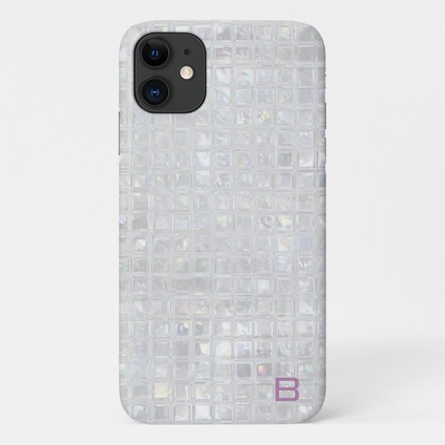 Pearly Personalised Phone Case (Back)