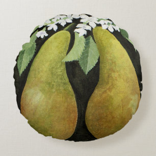 Pears 2013 round cushion