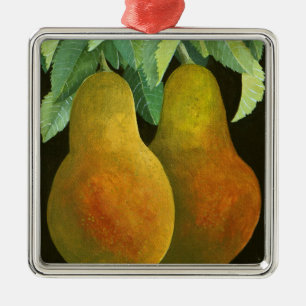 Pears 2014 2 metal tree decoration