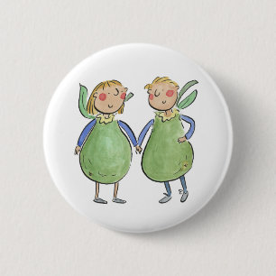 Pears 6 Cm Round Badge