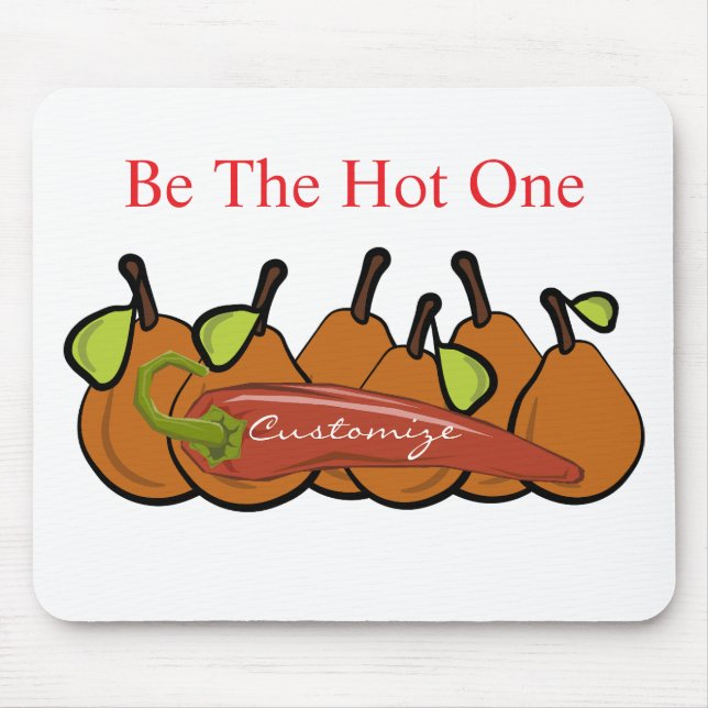 Pears and Hot Chilli Thunder_Cove Mouse Pad (Front)
