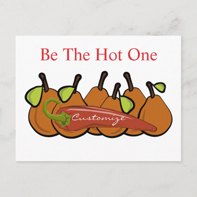 Pears and Hot Chilli Thunder_Cove Postcard (Front)