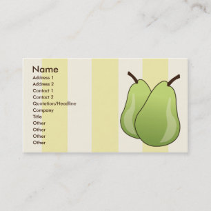 Pears - Business Card