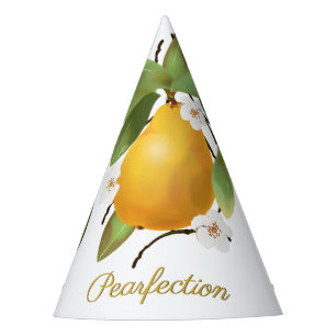 Pears Fruit Cocktail Party Hat