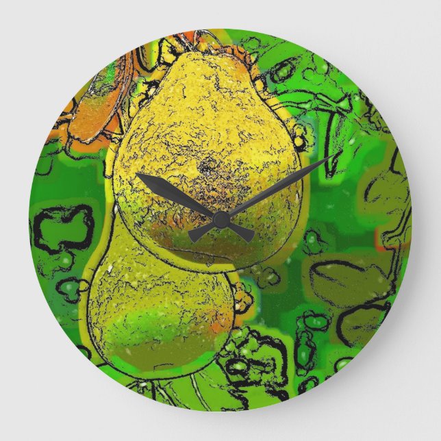 PEARS LARGE CLOCK (Front)