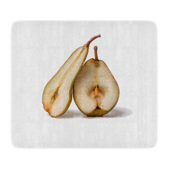 Pears - My Sweet And Perfect Half Cutting Board (Front)