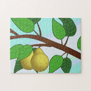 "Pears on a Branch" Jigsaw Puzzle