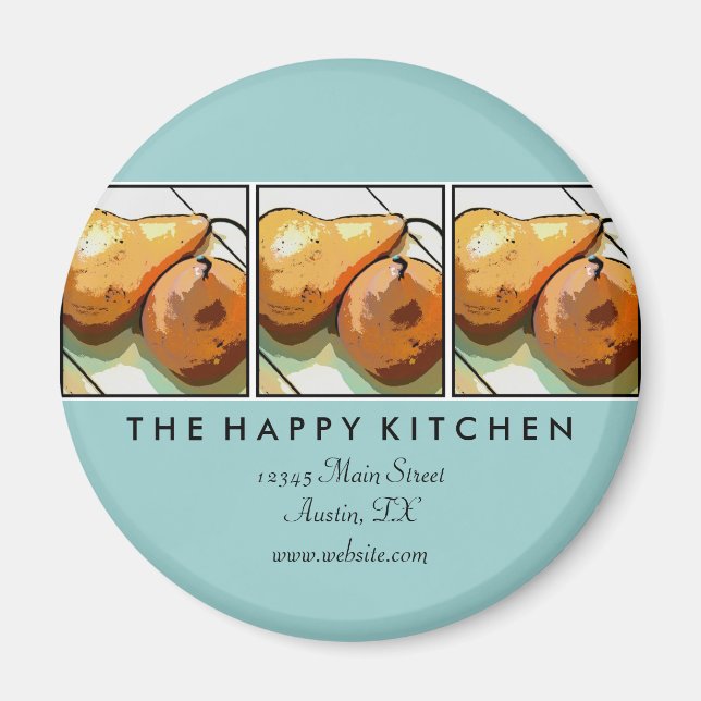 Pears Pair Magnet (Front)