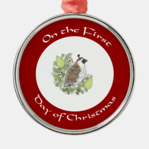 Pears & Partridge First Day of Christmas Ornament