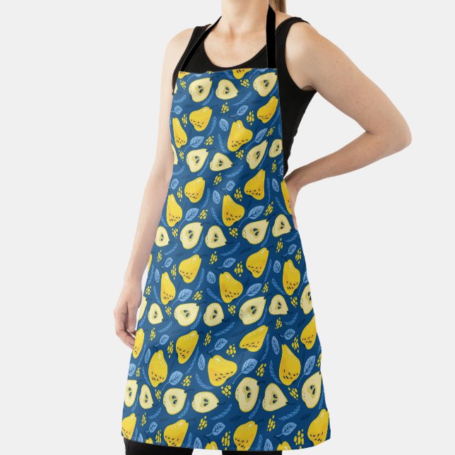 Pears Pattern Apron (Insitu)