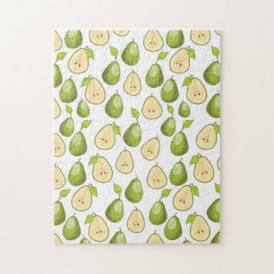 Pears Pattern Jigsaw Puzzle