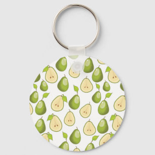Pears Pattern Key Ring