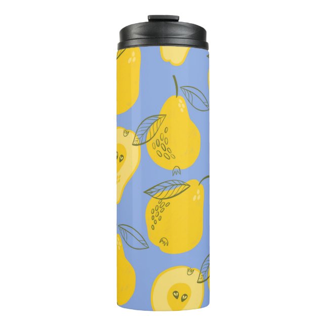 Pears seamless pattern thermal tumbler (Front)