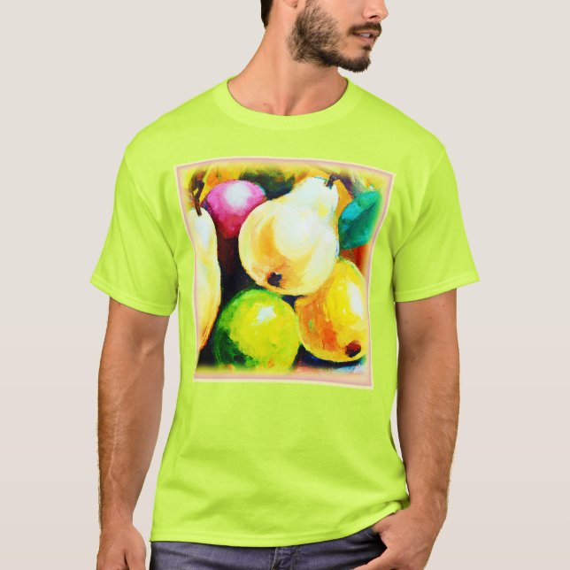 "Pears Tree" Cute Design. Buy Now T-Shirt (Front)