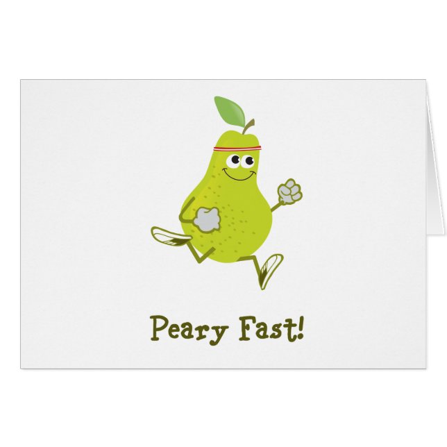 Peary Fast! (Front Horizontal)