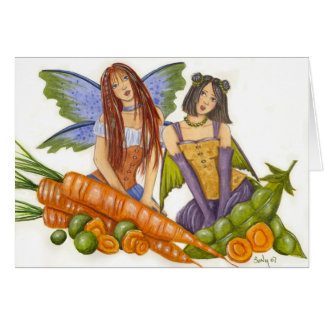Peas and Carrots Card